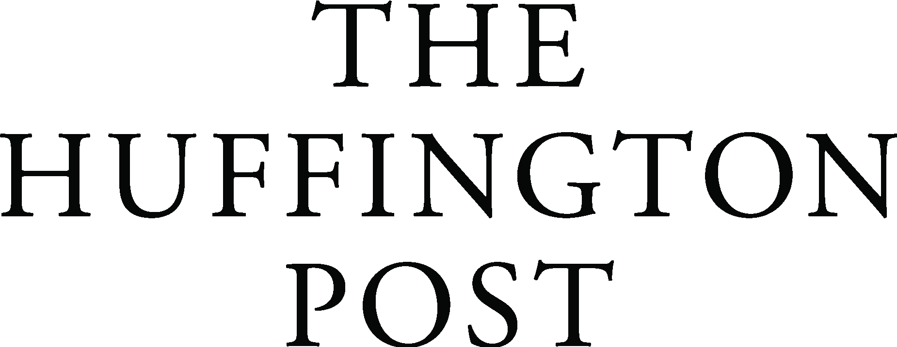 THE HUFFINGTON POST BLACK Logo Vector Logo